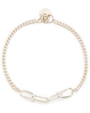 Annelise Michelson Bracelet Wire Chain Gourmette - Blanc