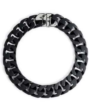 Givenchy Collier chaine en laiton - Noir