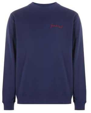 Maison Labiche Sweatshirt En Coton - Bleu