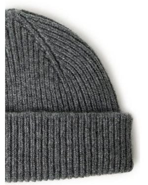 MACKIE Beanie En Laine Et Angora - Gris