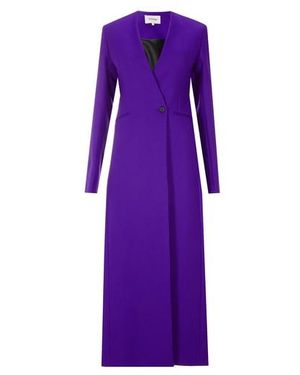 SAISON 1865 Manteau En Laine Solo - Violet