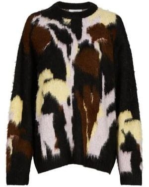 TOPSHOP Pull Ample À Col Rond - Noir