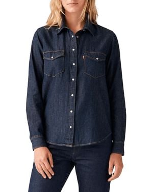 Levi's Chemise en jean - Bleu