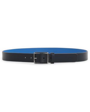 Paul Smith Ceinture En Cuir - Bleu