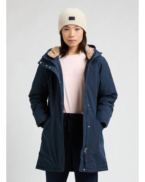 Aigle Parka mi-longue - Bleu