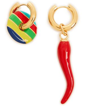 Timeless Pearly Boucles d'oreille piment - Blanc