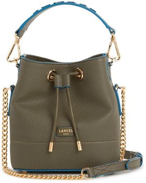Lancel Mini sac seau en cuir - Vert
