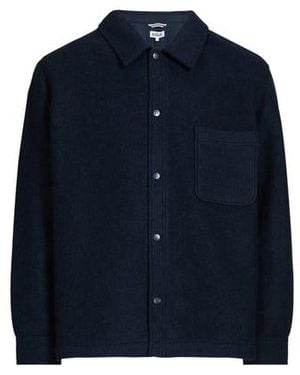 Aigle Surchemise Droite Col Classique - Bleu