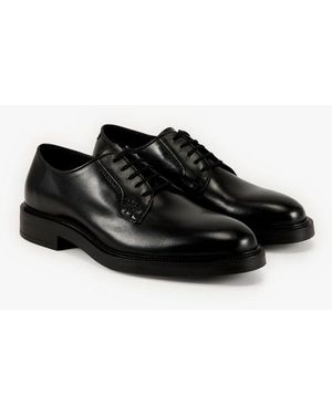 Hackett Derbies Unies En Cuir - Noir