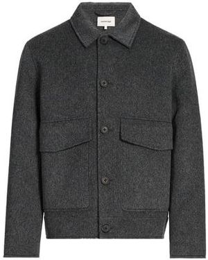 SAISON 1865 Veste Légère F Emy En Laine - Gris