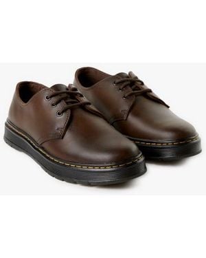 Dr. Martens Derbies En Cuir - Marron