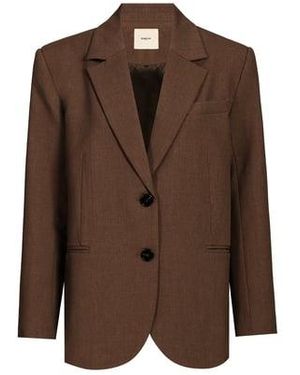 Suncoo Veste Col Tailleur - Marron