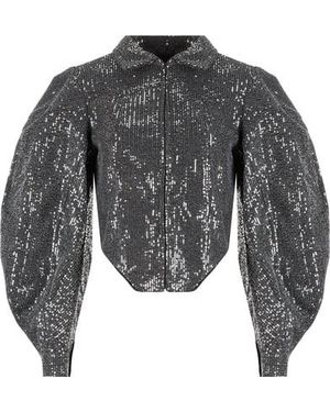 ROTATE BIRGER CHRISTENSEN Veste À Paillettes - Gris