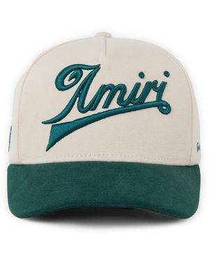 Amiri Casquette en coton - Vert