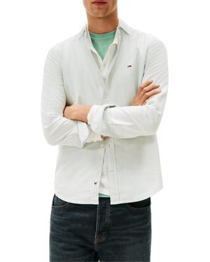Tommy Hilfiger Chemise en coton - Blanc