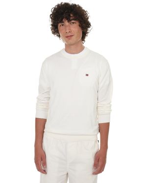 Napapijri Pull en coton - Blanc
