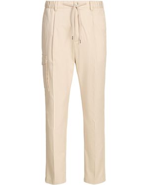 Herno Pantalon cargo en coton - Neutre