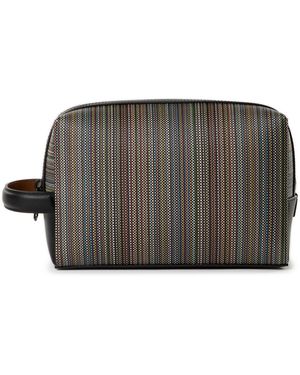 Paul Smith Trousse de toilette texturé - Gris