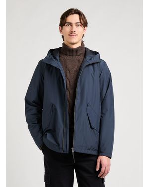 Aigle Veste d'extérieur à capuche - Bleu