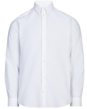 AU PRINTEMPS PARIS Chemise Col Classique En Coton - Blanc