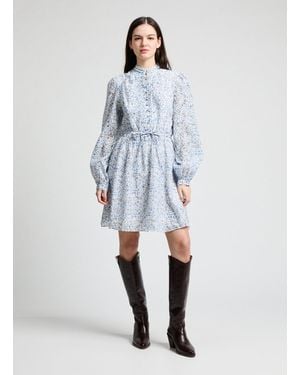 Guess Robe courte imprimée - Bleu