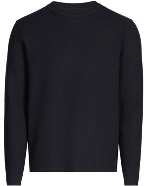 Samsøe & Samsøe Pull droit col rond - Bleu