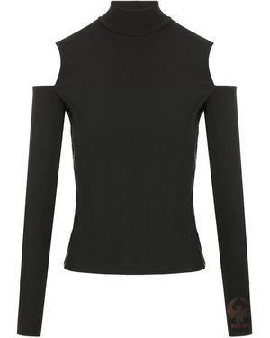 Koche Top Bi-Matière - Noir