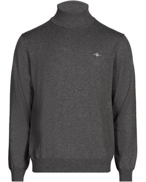 GANT Pull col roulé - Gris