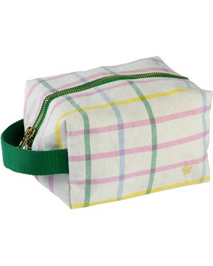La Cerise Sur Le Gateau Petite trousse Cube Coton Bio - Vert