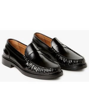 Bobbies Mocassins Allen En Cuir - Noir