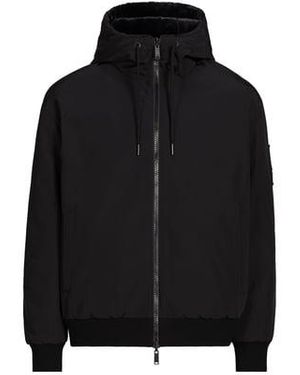 Moose Knuckles Parka Droite Bunny Réversible Roland À Capuche - Noir