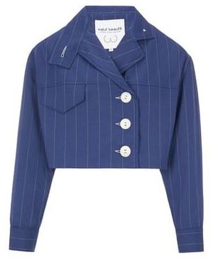 SALUT BEAUTE Veste Courte - Bleu