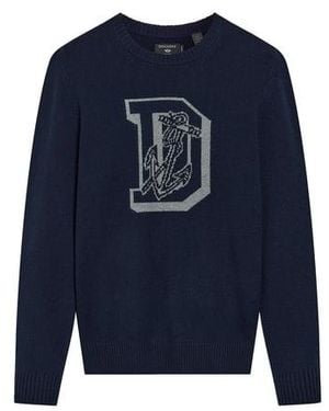 Dockers Pull À Motif - Bleu