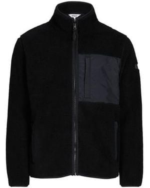 Aigle Veste Sherpa À Col Montant - Noir