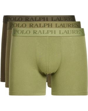 Polo Ralph Lauren Lot de 3 boxers - Vert