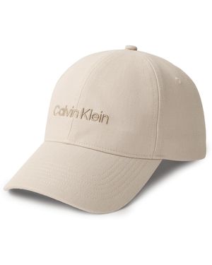 Calvin Klein Casquette à logo - Neutre