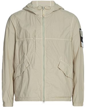 Stone Island Veste à capuche droite - Gris