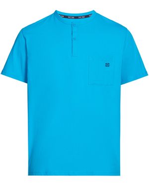 Hom Pyjama en coton - Bleu