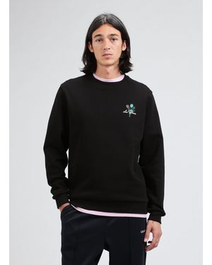 Les Deux Sweatshirt en coton - Noir