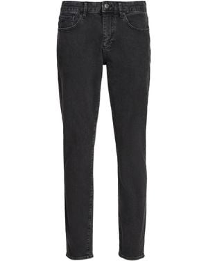 ARMANI EXCHANGE Jean slim en coton mélangé - Noir