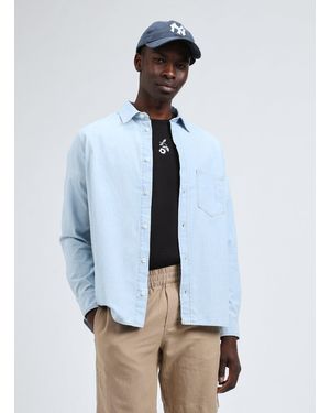 Samsøe & Samsøe Chemise en jean - Bleu