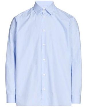 SAISON 1865 Chemise Rayée En Coton - Bleu