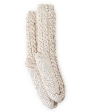 UGG Chaussettes Hautes Doublées - Blanc
