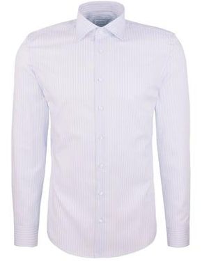Seidensticker Chemise À Rayures En Coton - Violet