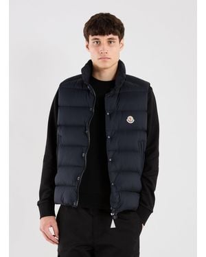 Moncler Doudoune sans manches Tibb - Bleu