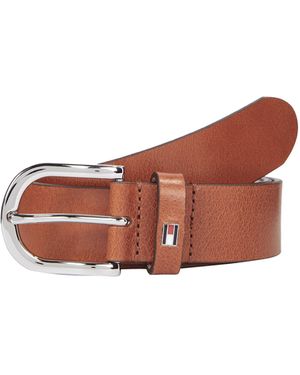 Tommy Hilfiger Ceinture Danny en cuir - Rose