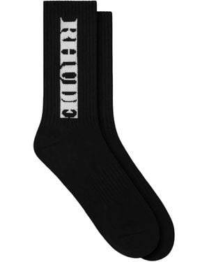 Rhude Tripoli Racing Logo Sock - Black