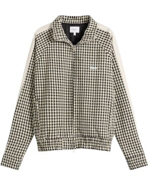 Rhude Gingham Hamptons Track Jacket - White
