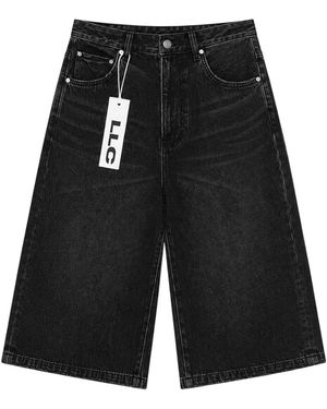 LLC Achromatic Jorts - Black