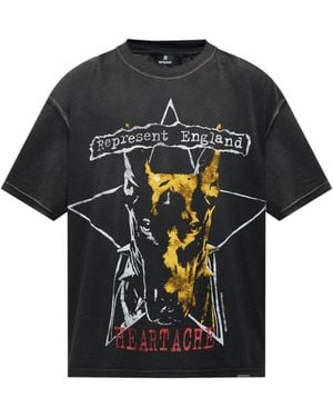 Represent Mlm101202-02 Riot T-Shirt - Black